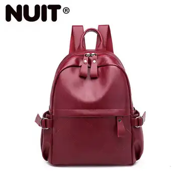 

Women Leather Backpacks For Teenage Girls Mochilas Vintage Bagpack Ladies Travel Shoulder Bag Female Backpack School Preppy