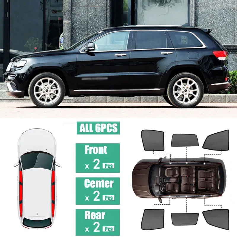 Side Windows Magnetic Sun Shade UV 