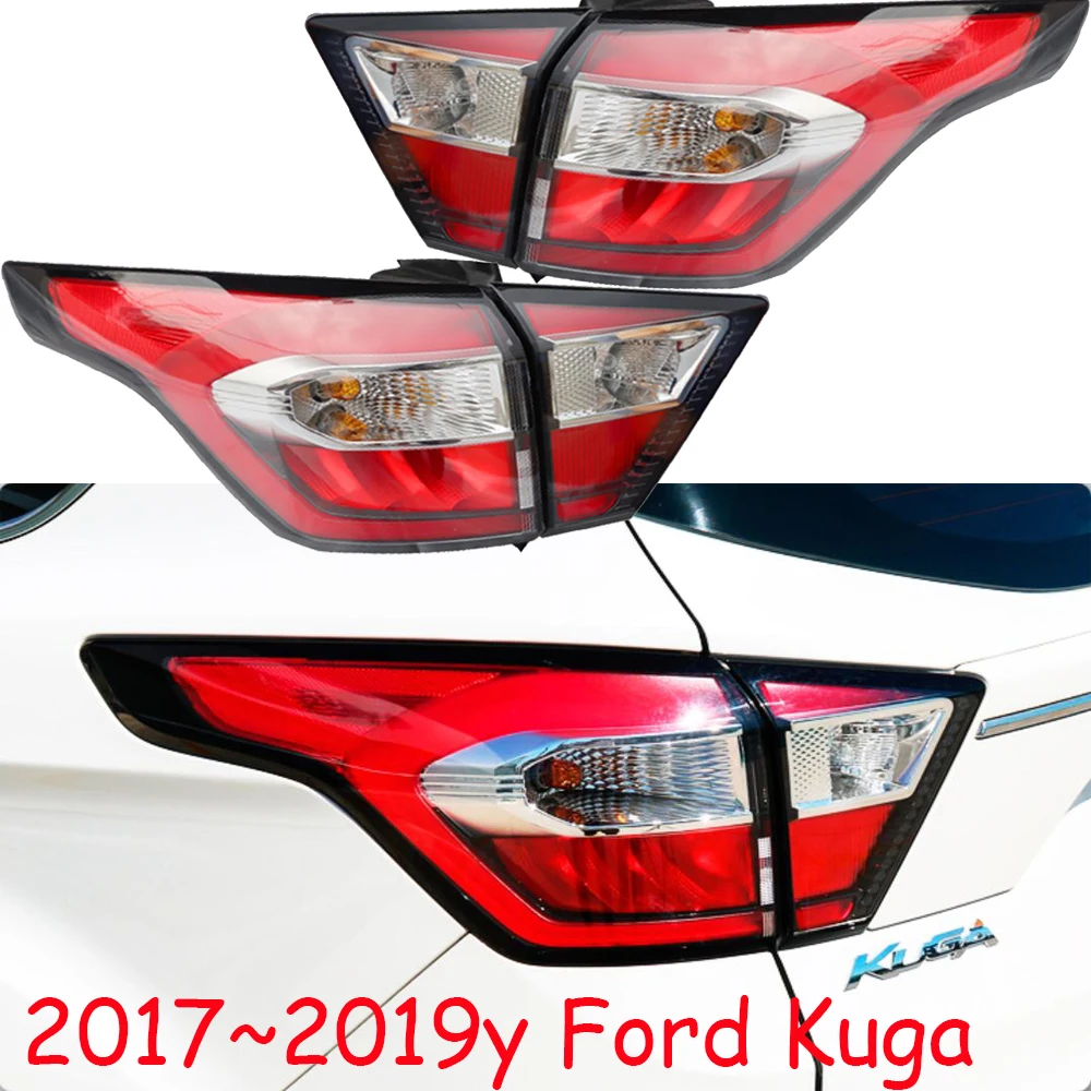 1pcs 2017~2019year tail light for Ford Kuga escape taillight halogen bulb car accessories Taillamp Escape fog | Автомобили и