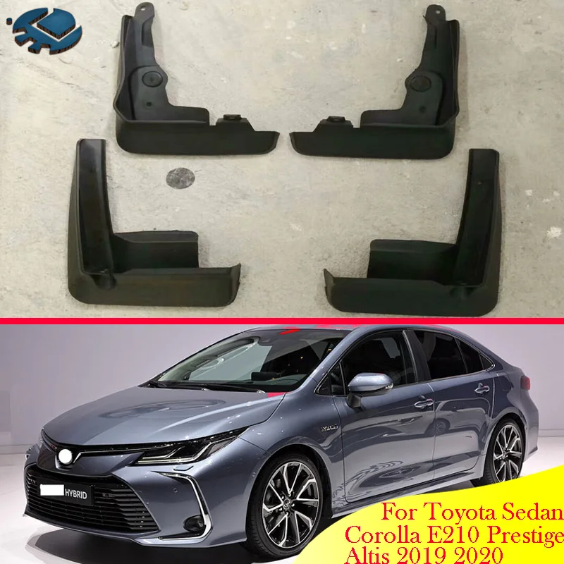 Брызговики для Toyota Sedan Corolla E210 Prestige Altis 2019 2020 автомобильные аксессуары брызговики 4