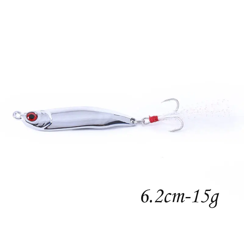 SP255-3 1pcs Metal Spinner Spoon Fishing Lure Hard Baits Gold /Silver Sequins Noise Paillette Treble Hook Tackle 10/10.5/14/16.5/20g - Цвет: SP255-3