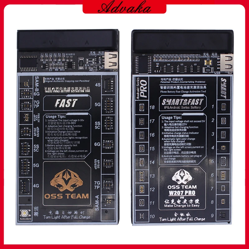 Professional Battery Activation Board Fast Charging And Activated 2 in 1 Tools Repair For iphone / Andriod Smartphone |