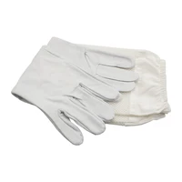 Beekeeper Anti-bee Gloves Beekeeping Protective Sleeves Ventilated Sheepskin And Canvas For Apiculture Tools Beekeeping Gloves 6