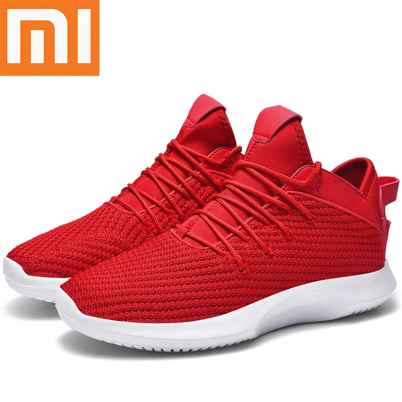 

Xiaomi Arch Protection Sneakers Men Elastic Sole Tenis Masculino Adulto Pure Colour Men Shoes In Stock Plus Size 12 DropShipping