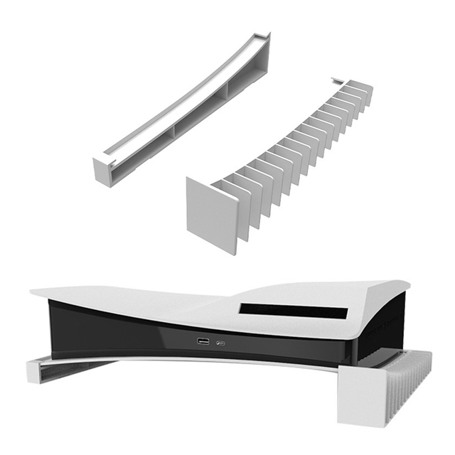 Horizontal Storage Stand for PS 5 PS5 Digital / Optical Drive Edition Game Console Dock Mount Holder