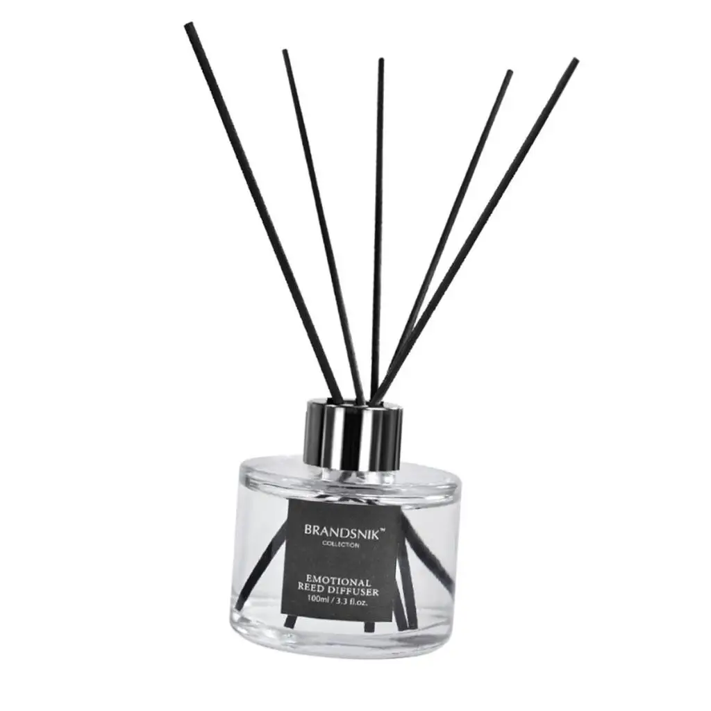 2 Packs Scented Essential Oil Home Bathroom Toilet Air Freshener Reed Diffuser