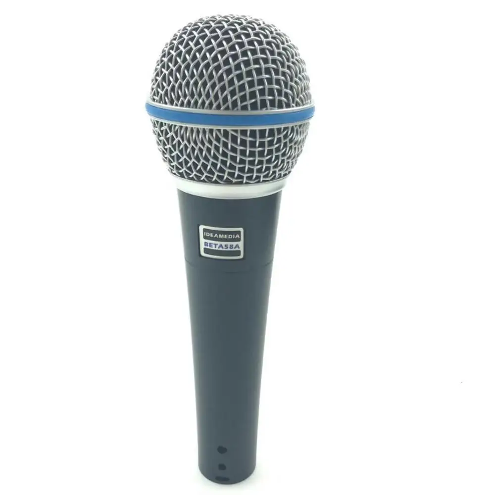 Skup Beta58a najwyższej jakości Beta 58 58A czysty dźwięk ręczny przewodowy mikrofon do karaoke ideamedia