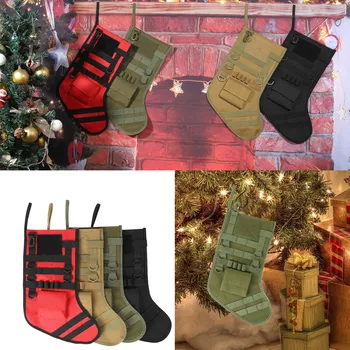 

Tactical Molle Christmas Toys Stocking Socks Bag Dump Drop Pouch Utility Storage Bag Military Combat Edc Pack Magazine Pouches