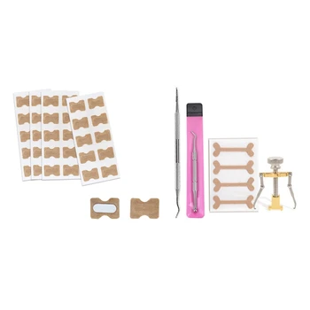 

10Sheet/100Pc Toenail Corrective Stickers Corrector Pedicure Tools with Foot Care Toenail Sticker Tool