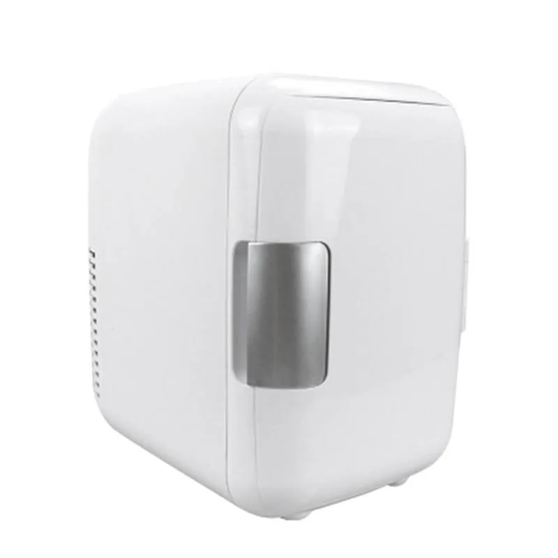 

4L 12V/220V Electric Portable Mini Fridge Refrigerator Cooler Freezer Car Home (White#)