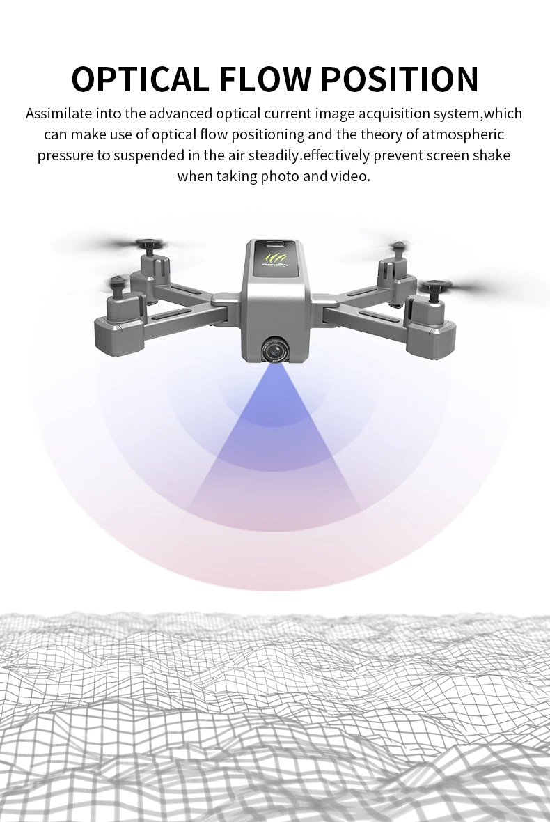 Дрон 4k HD широкоугольная камера 1080p wifi FPV высота может держать Плавание в течение 20 минут VR режим Квадрокоптер H5 Дрон VS Дрон E520S квадракоптер с камерой дрон с камерой квадрокоптер квадракоптер аккумулятор