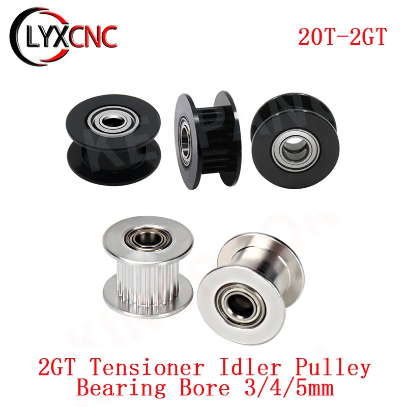 3D Printer Parts 2GT Synchronous Wheel 1620 Tooth H-type Pulley Bore 3/4/5mm Aluminum Drive Idler Width 6mm | Компьютеры и офис