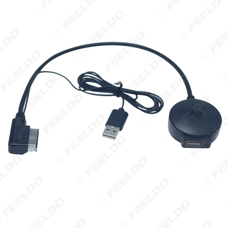 FEELDO 1 шт. автомобильный MMI AMI интерфейс 2,0 USB Bluetooth аудио кабель для Audi A1 A3 A4L A5 A6L A8 Q3 Q5 Q7 TT инструмент адаптер# FD6259