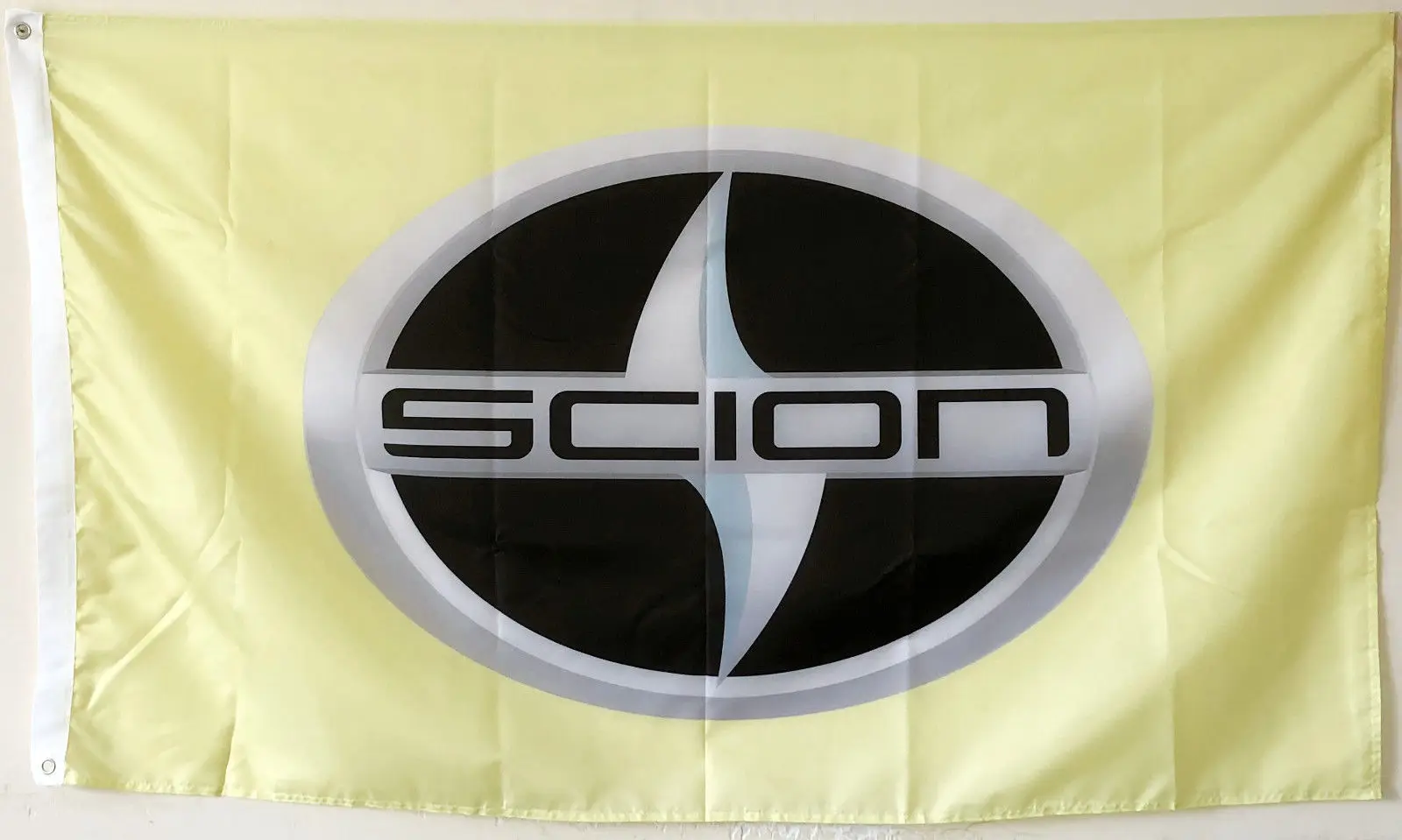 3ft x 5ft 3 x5ft Scion желтый автомобильные гонки флаг баннер Печать баннер, флаг из полиэстера Размеры 150x90 см
