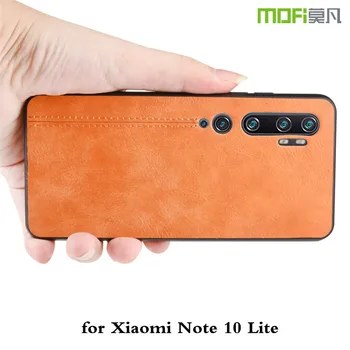 

MOFi For Xiaomi Note 10 Lite Cover Case Silicone Mi Note10 10lite Shockproof Capa PU Leather Coque Anti Fall Dustproof