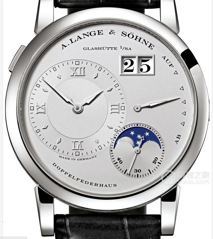 

2019 top quality Men's Watch Grande Lange Lange 1 Leather Strap Moon Phase Automatic Mechanical watches X vauel 1499$