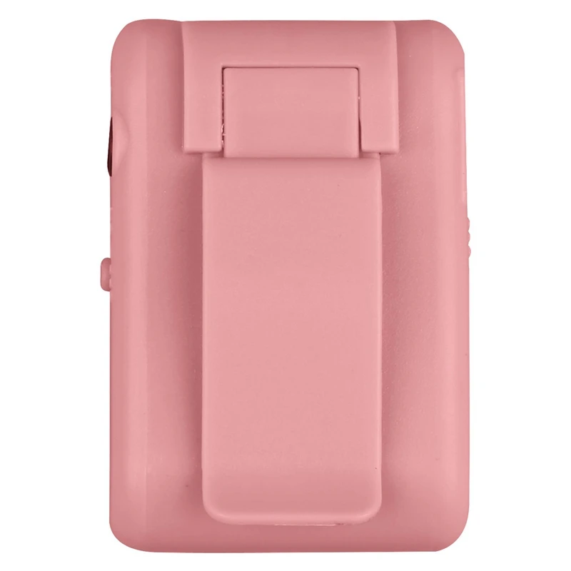 2 шт Мини Зеркало Клип USB цифровой Mp3 музыкальный плеер Поддержка 8 Гб SD TF карта, розовый и синий