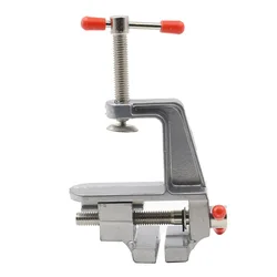 Mini torno de mesa, ferramenta de fixação, torno pequeno de mesa de liga de alumínio, braçadeira diy, perfuração, gravura, ferramenta de fixação
