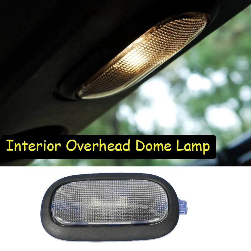 for Jeep Wrangler 2007 2008 New Car Interior Overhead Dome Lamp Reading  Light Assembly 1GE93XDVAC| | - AliExpress