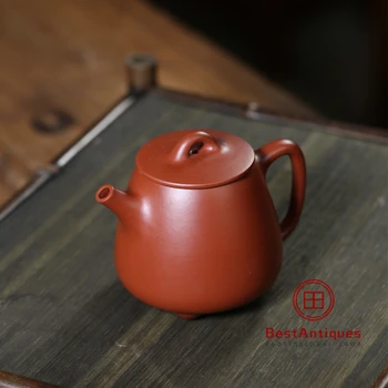 

Yixing Zisha Teapot Purple Clay Teapots Handmade Dahongpao Gaoshipiao 220cc