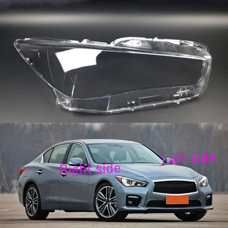 Для Infiniti Q50 2013 2014 2015 2016 2017 2018 2019 корпус фары абажур Прозрачная крышка фара стекло |