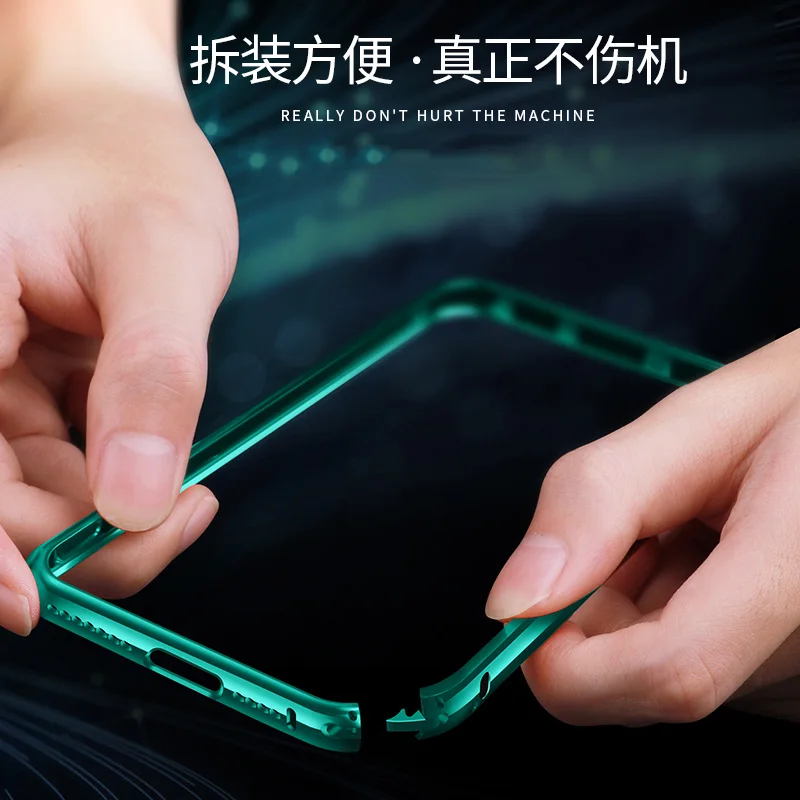 Алюминиевый металлический бампер для iPhone 7 8 Plus XS чехол защитная рамка чехол для iPhone X XR XS Max 7 8 Plus рамка чехол бампер