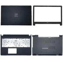 New Laptop LCD Back Cover/Front Bezel/Hinges/Palmrest/Bottom Case For Dell Inspiron 15 3567 3565 3576 Black P/N:04F55W 0X3VRG