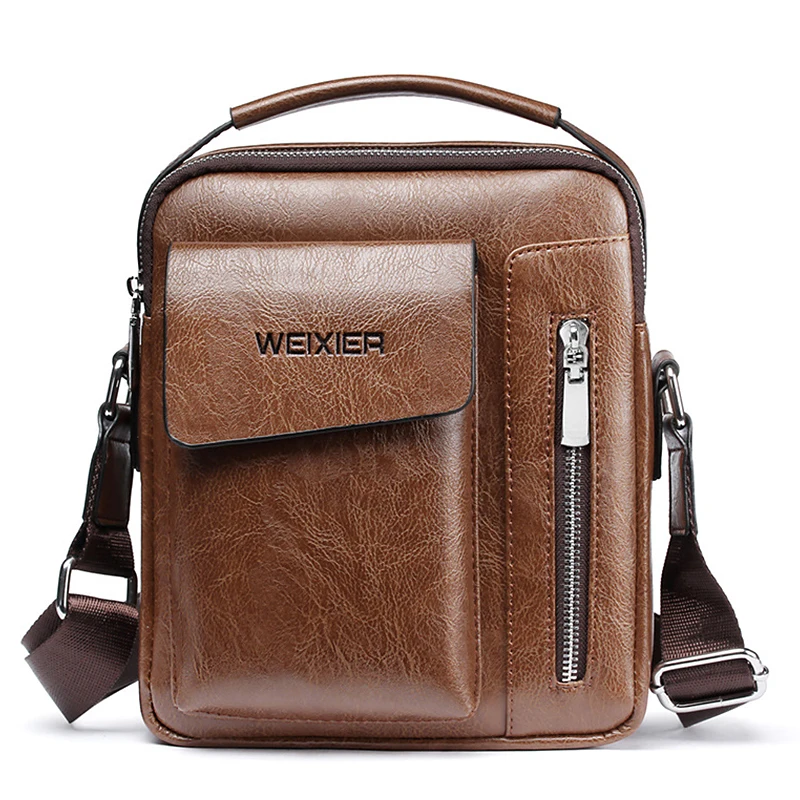 Najtaniej Na co dzień mała torebka męska Vintage walizka biznesowa torba na ramię człowiek kolaż Messenger torby na książki mężczyzna trwała torba crossbody