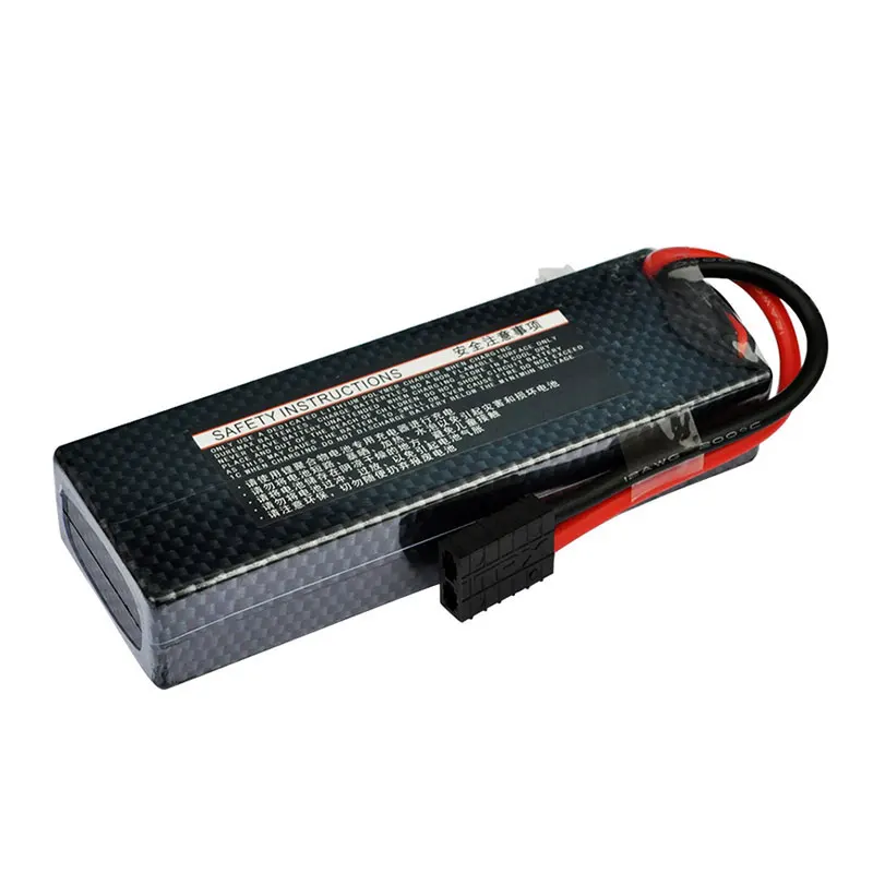 2pcs HRB 7.4V 7000mAh 55C 2S LiPo Battery Pack HardCase with Deans T Plug For Traxxas RC Car Losi Slash Buggy Boats 4x4 1/8 1/10