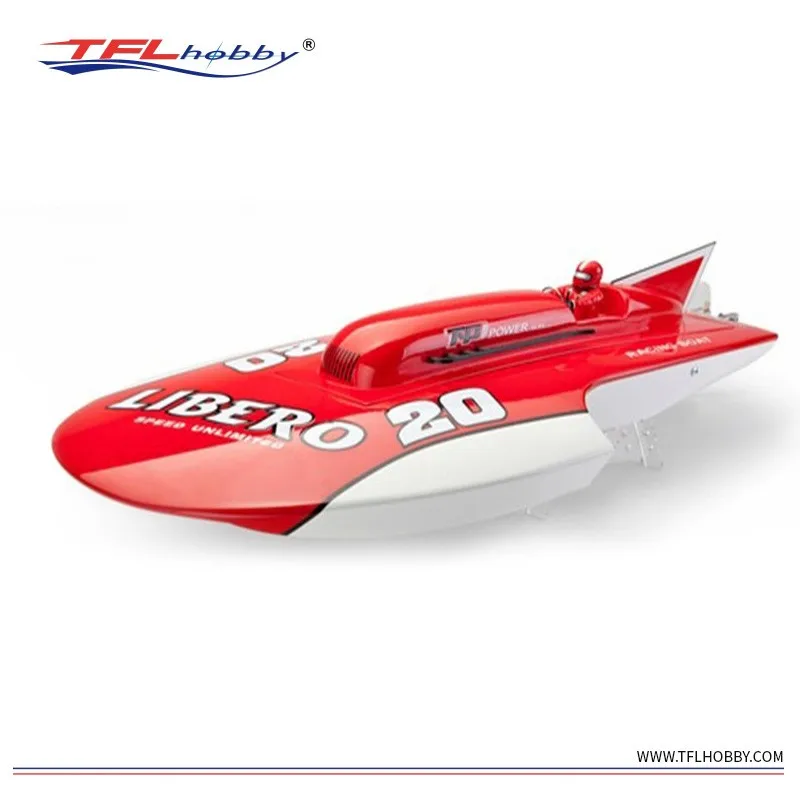 TFL 1108 Libero hydro с электрическим бесщеточным SSS3660 KV2070 мотор с водяным охлаждением 120A ESC RC стеклопластиковая лодка