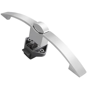 

Curved Handle Button Lock, Trailer Barn Furniture Cabinet Door Lock, Furniture Hardware