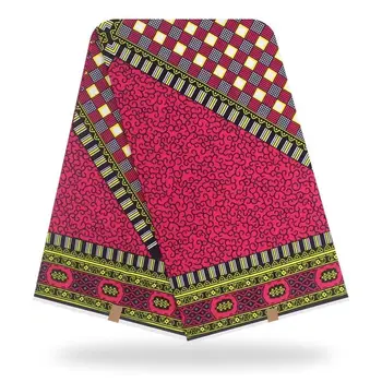 

2020 Ankara Fabric Real African Wax Print Fabric 6 Yards Veritable High Quality Sewing Material 100%Cotton Fabrics VL14-87