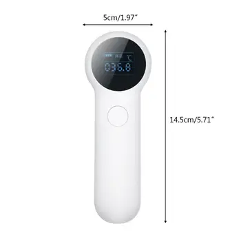 

Infrared Thermometer Kids Adults Non Contact Digital Forehead Body Temperature
