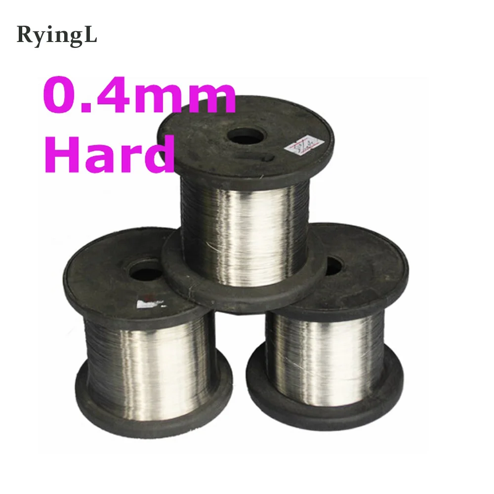 

0.4mm SS304 Stainless Steel Wire Spools hard condition Bright Smooth Surface 100meters