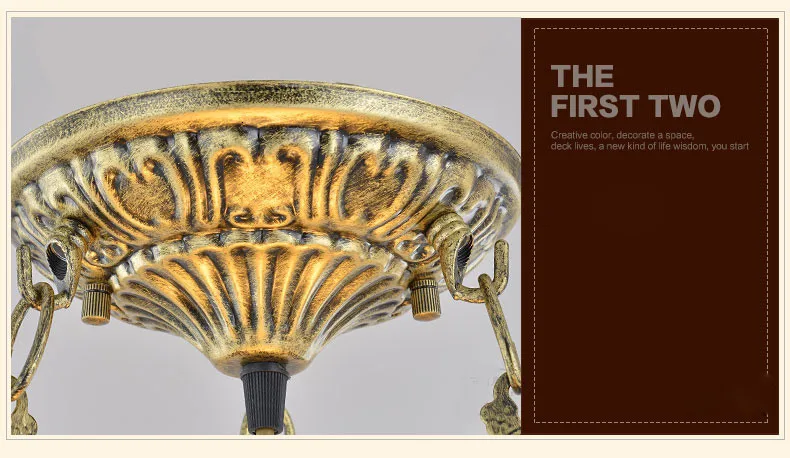 Европейская лампа Tiffany art, люстра, лампа, люстра, Waratah, анти-спальня, столовая