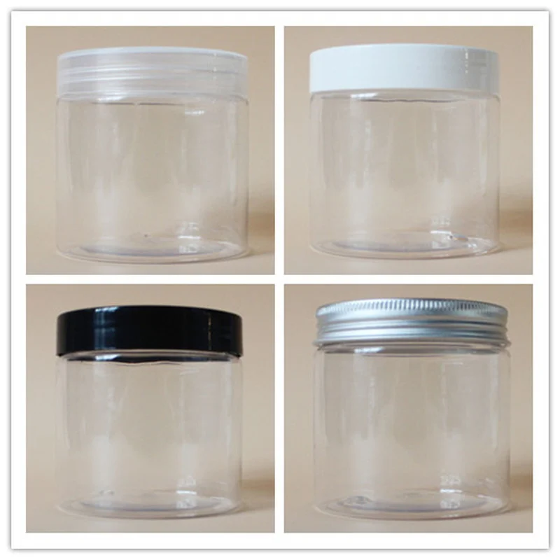 30pcs 80g100g 150g 200g 250g 플라스틱 크림 항아리, 빈 화장품 용기, 얼굴 마스크 병 목욕 소금 용기, 바디 버터 항아리