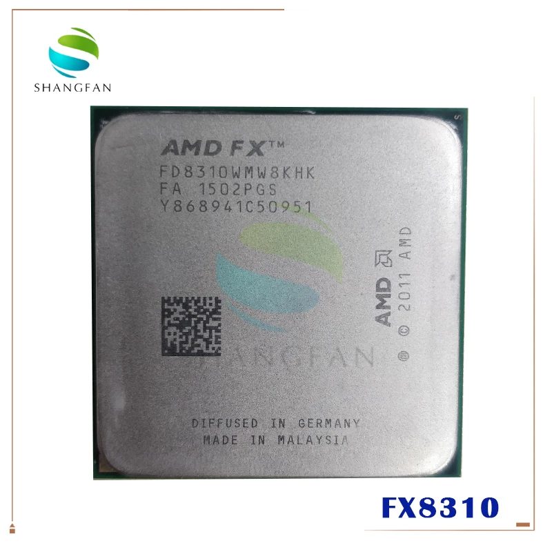 Процессор AMD FX 8310 FX8310 3 4 ГГц восемь ядер ГБ/8 Мб/95 Вт разъем AM3 + заказа | Компьютеры и