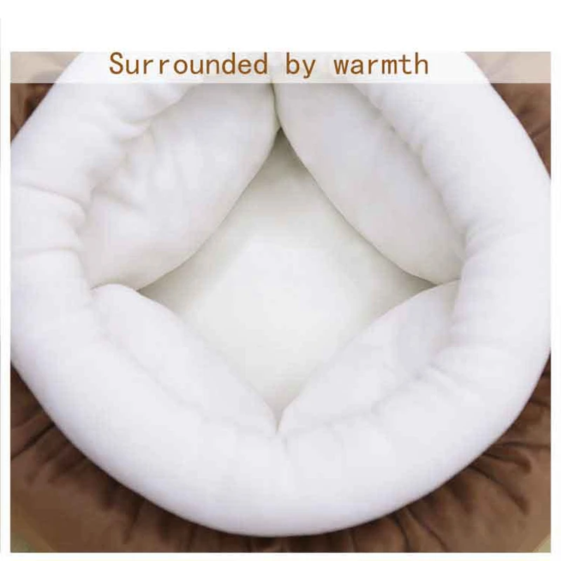 Panier Chat Tout Doux Hondenmand Donut Coussin Chat Rond Chaud Basket For Cat House Basket Bed Super Soft Round Washable Cat Beds Mats Aliexpress
