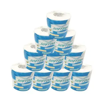 

10 Rolls Household Toilet Paper Toilet Roll Paper 3-ply Soft Home Bath Toilet Quality Toilet Tissue Roll