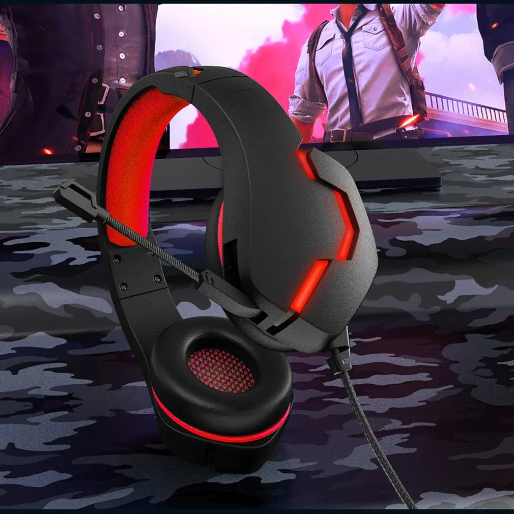 J10 Gaming Headsets Stereo High Definition Over Head Gaming Headphone Noise Canceling Gaming Headphone