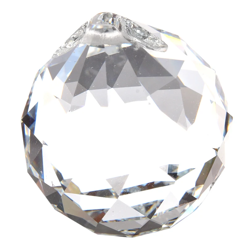 

Top-40MM Feng Shui Faceted Decorating Crystal Pendant Ball(Clear)