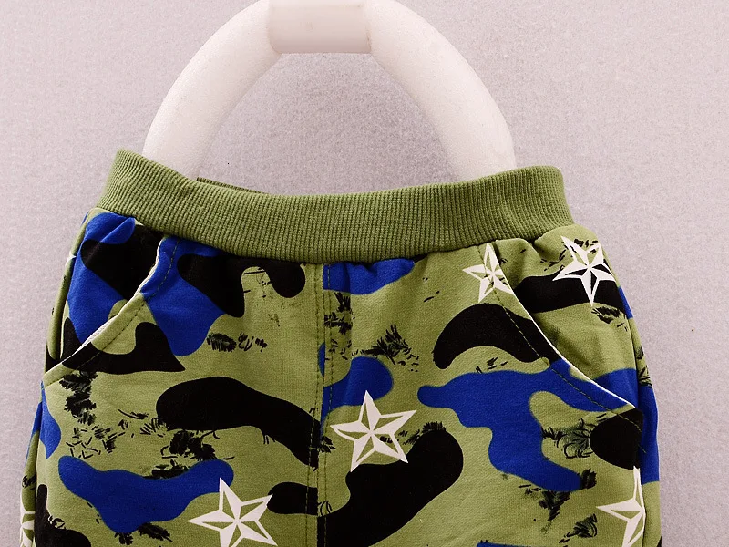 Детская камуфляжная одежда для мальчиков и девочек, Модный хлопковый жилет с капюшоном, футболка и штаны, комплект из 3 шт./компл