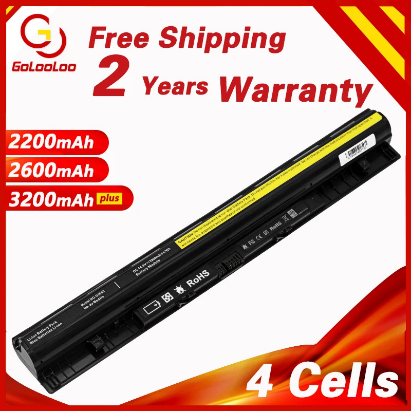 Golooloo L12M4E01 батарея для Lenovo L12L4A02 L12L4E01 L12M4A02 L12S4A02 L12S4E01 G40 45 G50 30 70 75 G505S G400S