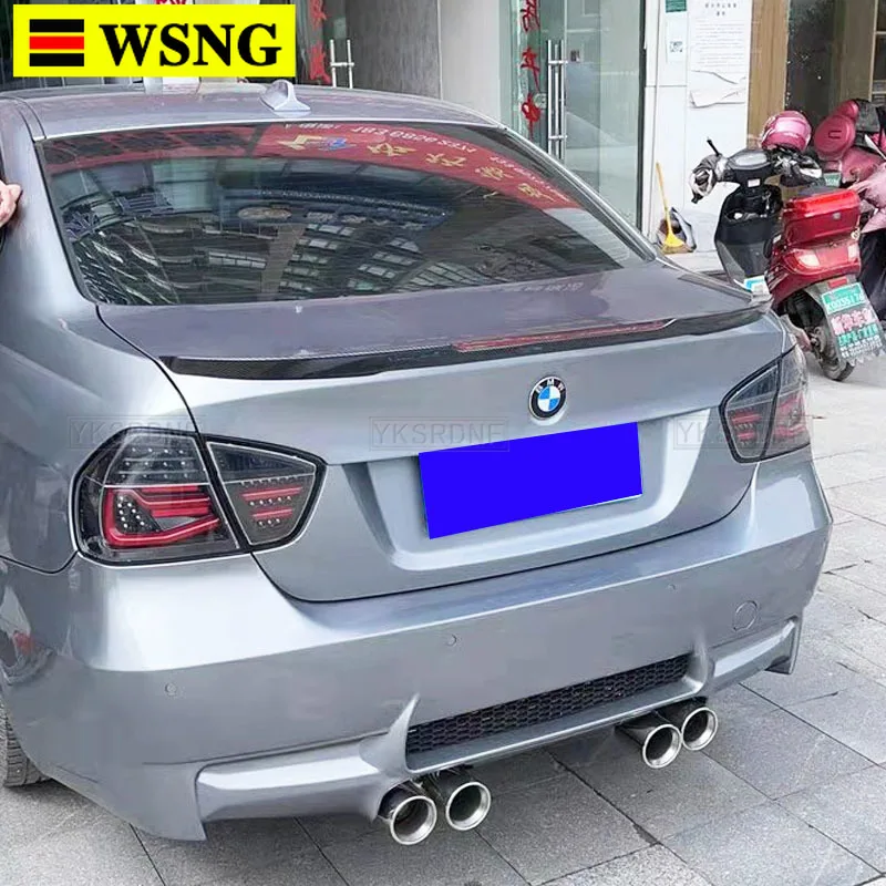 Стильный спойлер для заднего багажника из АБС-пластика M4 подходит BMW E90 318i 320i 325i 330i