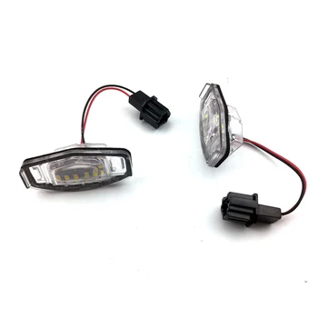 

2pcs Canbus LED Number License Plate Light Lamp Error Free White 6000k for Honda Accord Odyssey Acura TSX Civic sedan