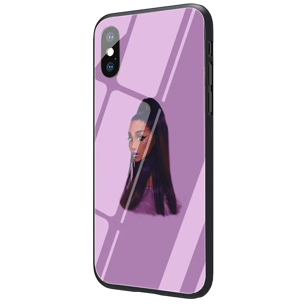 G10 EWAU ariana grande чехол из закаленного стекла для телефона для iphone 5 5s SE 6 6s 7 8 plus X XR XS 11 pro Max - Цвет: G10