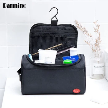 

Men Hanging Cosmetic Bag Business Waterproof Makeup Case Women Travel Make Up Zipper Organizer Storage Pouch Large-capacity