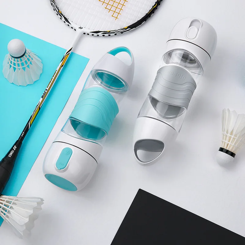 

Creative Sports Beauty bu shui bei Humidification Cup Ticking Intelligent Lighting Remind Drinking Water Goddess Cup Gift Custom