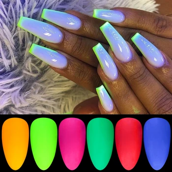 

10g Luminous Powder Bulk Glow In The Dark Powder Longest Lasting Glow In Dark Powder Nail Dust Fluorescent Powder