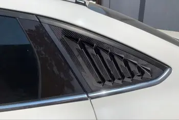 

Stainless steel rear quarter panel window side vent trim 2pcs for Ford Focus sedan 2012-2018